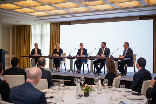 Industry panel discussion representing AACA educational and networking events